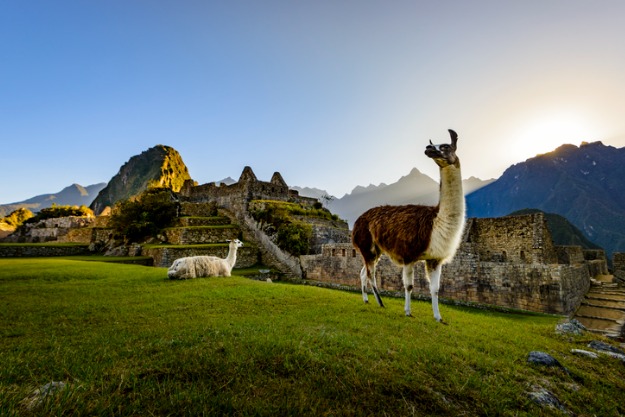 ideia de lugares para viajar: na foto é mostrado Machu Picchu